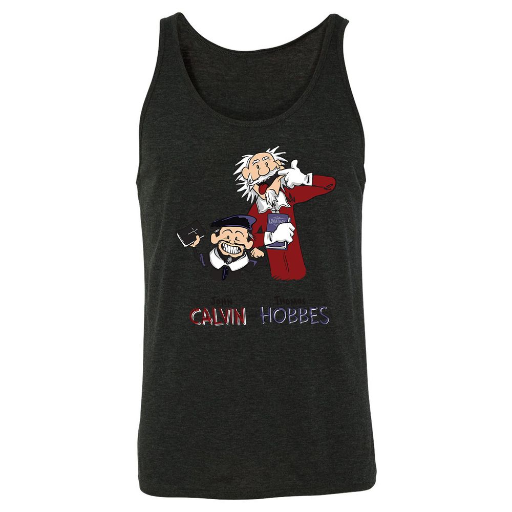 Unisex Jersey Tank - TGZH14EA - Charcoal Black Triblend - 5