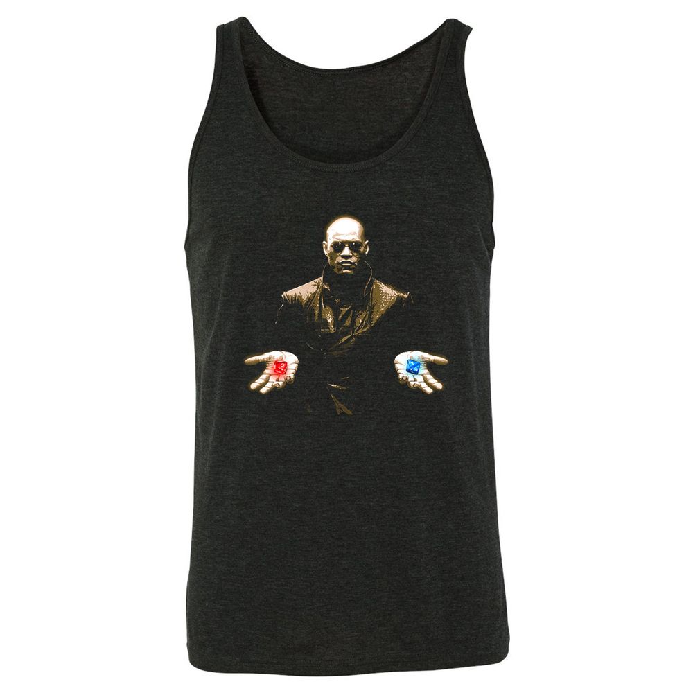 Unisex Jersey Tank - YGY46QWT - Charcoal Black Triblend - 5