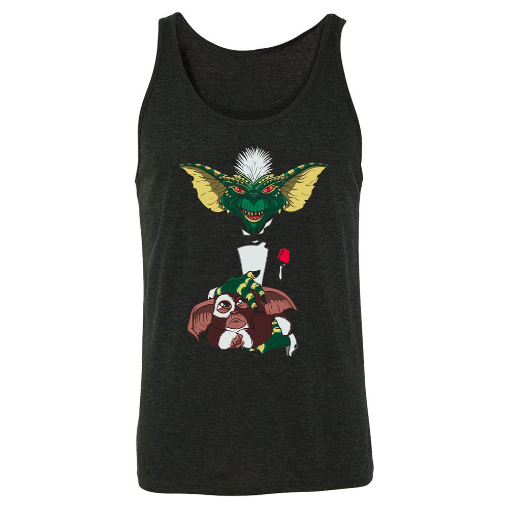 Unisex Jersey Tank - XLK6GB8J - Charcoal Black Triblend - 5