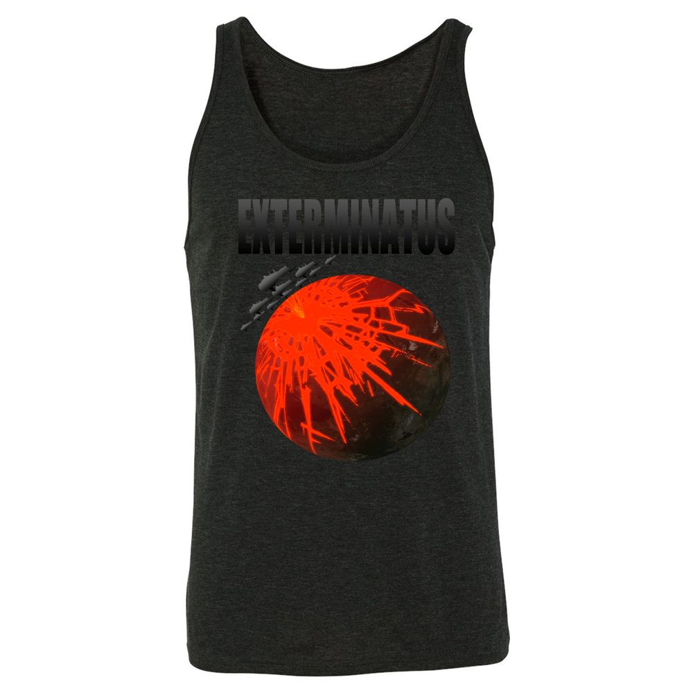 Unisex Jersey Tank - LWS89YB4 - Charcoal Black Triblend - 5