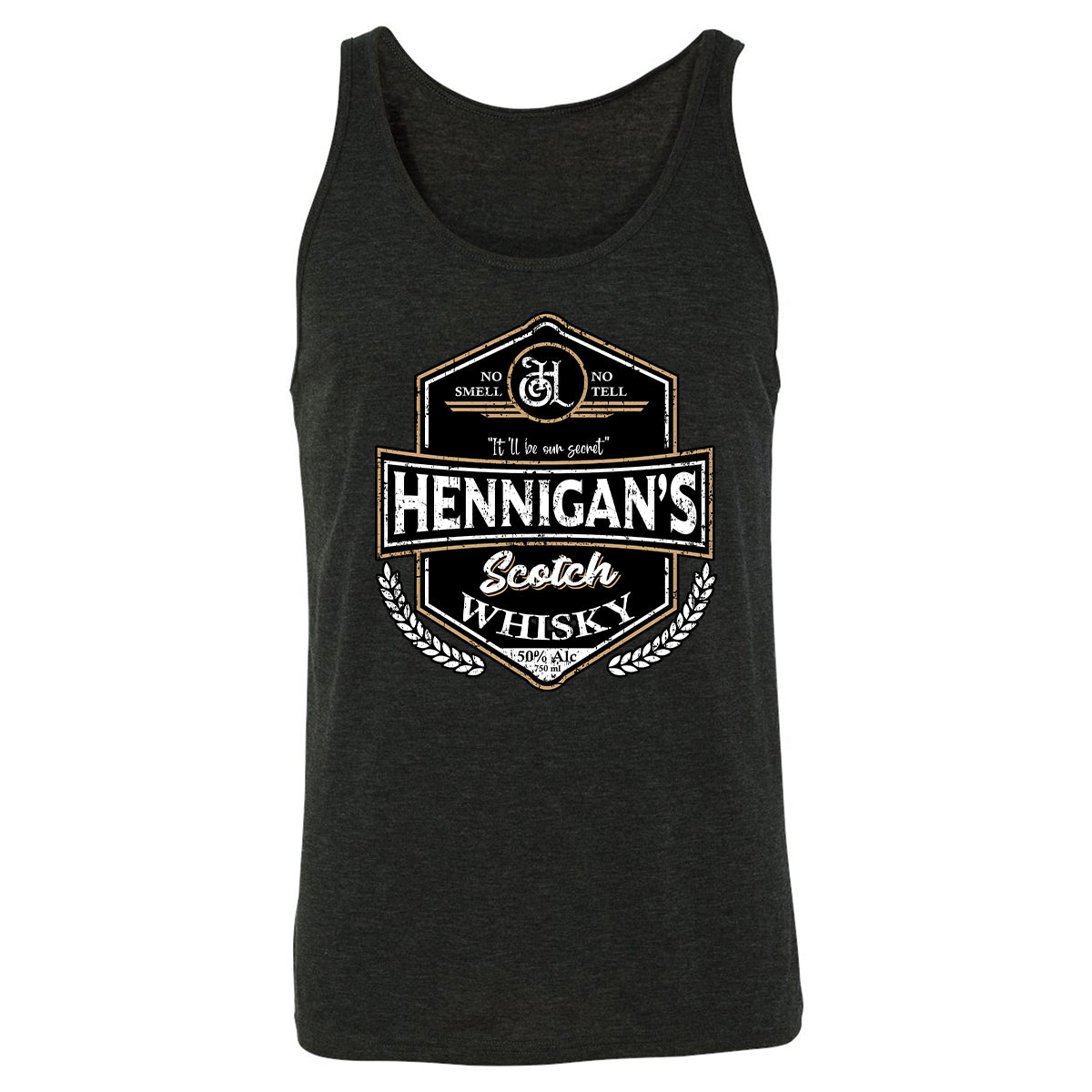 Unisex Jersey Tank - SW1ACH1M - Charcoal Black Triblend - 5