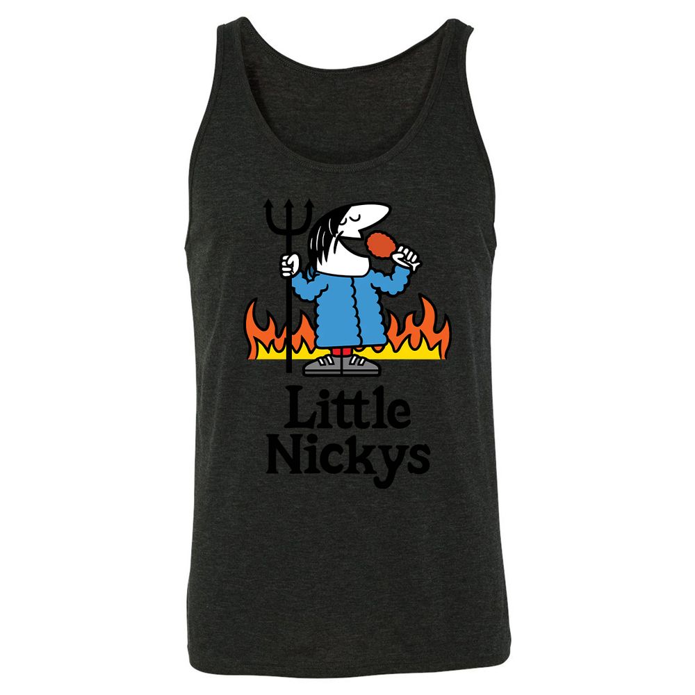 Unisex Jersey Tank - GRWTW5XX - Charcoal Black Triblend - 5