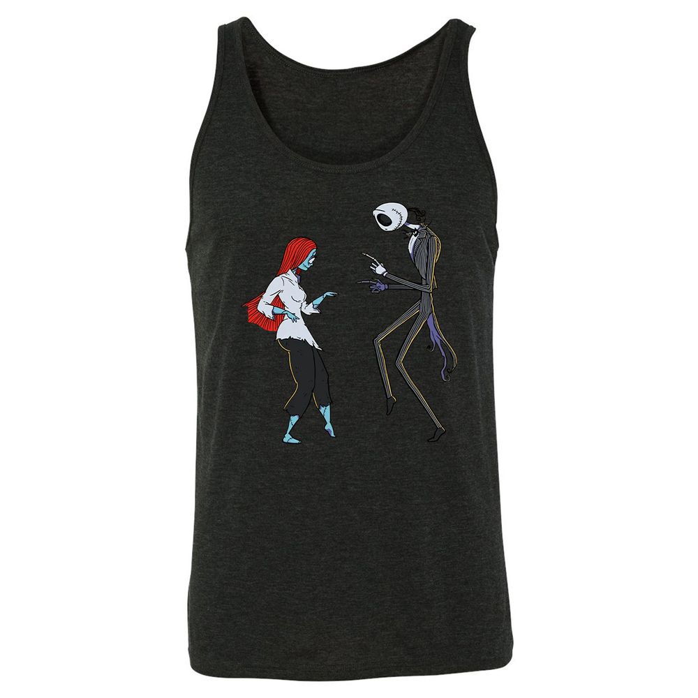 Unisex Jersey Tank - Y8VZA1P2 - Charcoal Black Triblend - 5