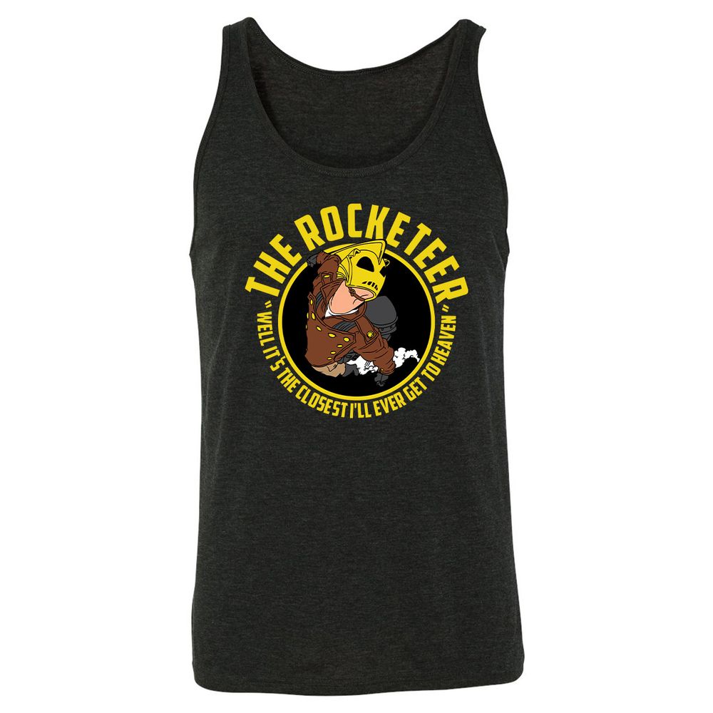 Unisex Jersey Tank - HLGXLC28 - Charcoal Black Triblend - 5