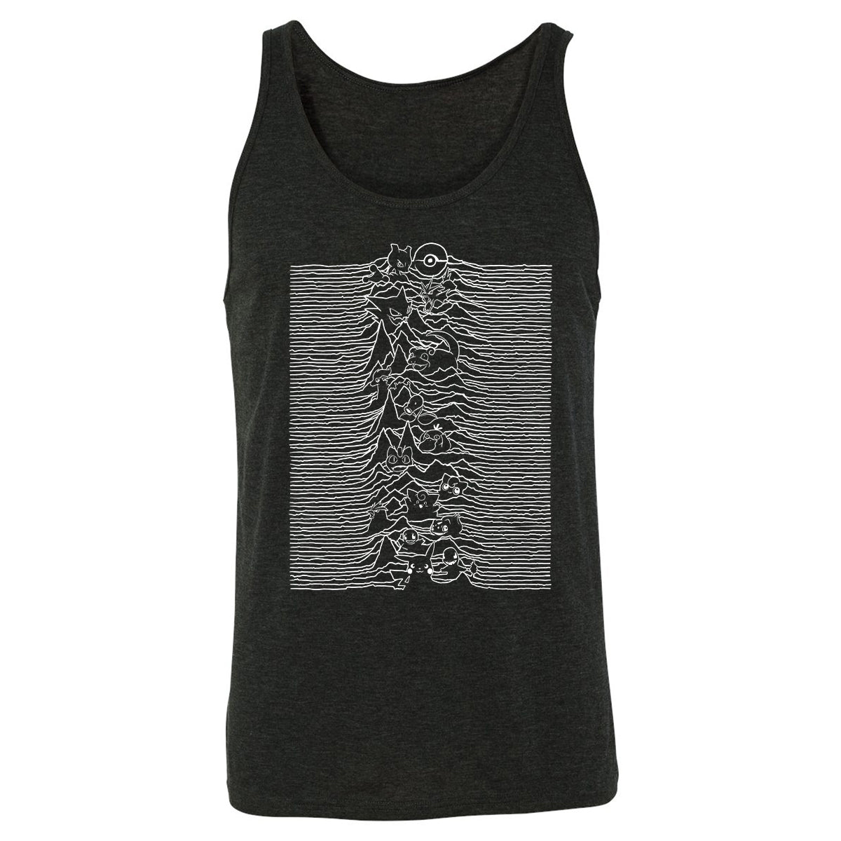 Unisex Jersey Tank - TBJ1S9YE - Charcoal Black Triblend - 5