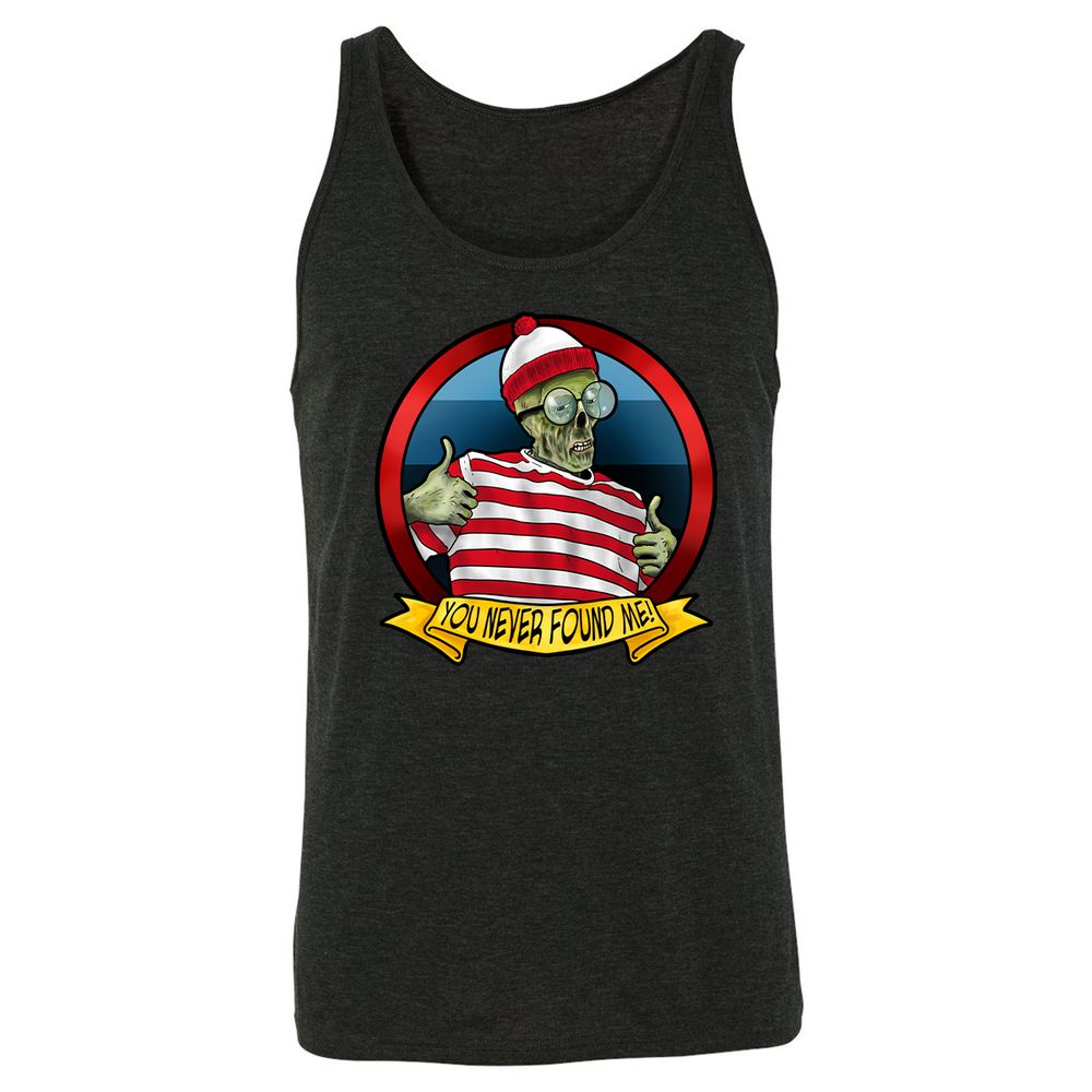 Unisex Jersey Tank - SA53H17W - Charcoal Black Triblend - 5