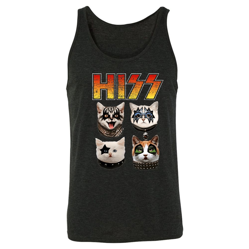 Unisex Jersey Tank - YLA3W1RZ - Charcoal Black Triblend - 5