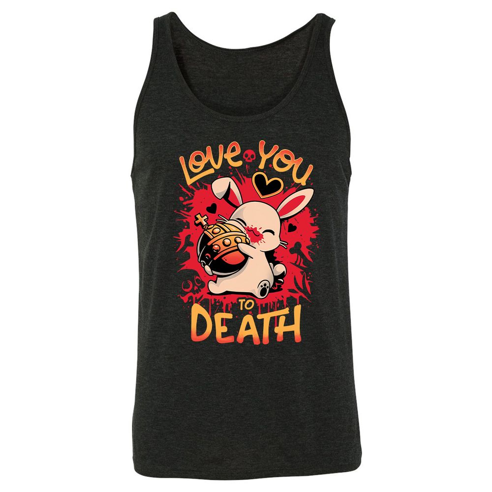 Unisex Jersey Tank - NHAGY1WG - Charcoal Black Triblend - 5