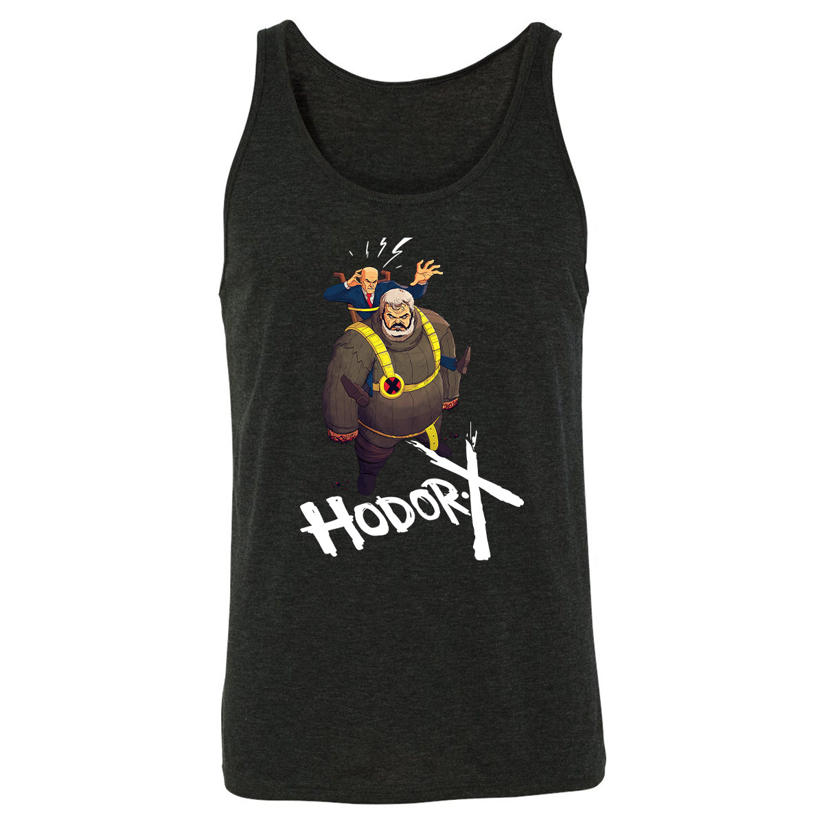 Unisex Jersey Tank - 8EZ86R2Y - Charcoal Black Triblend - 5