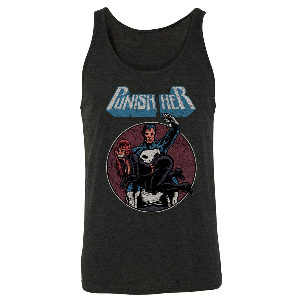 Unisex Jersey Tank - 79Q4UTQP - Charcoal Black Triblend - 5