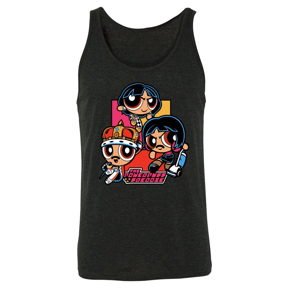 Unisex Jersey Tank - 62YYLZGQ - Charcoal Black Triblend - 5