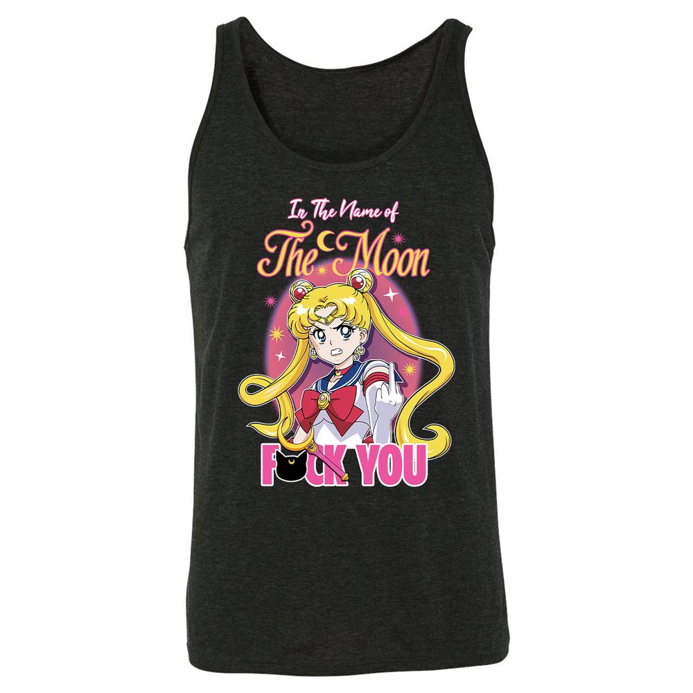 Unisex Jersey Tank - 7Y257N1Z - Charcoal Black Triblend - 5