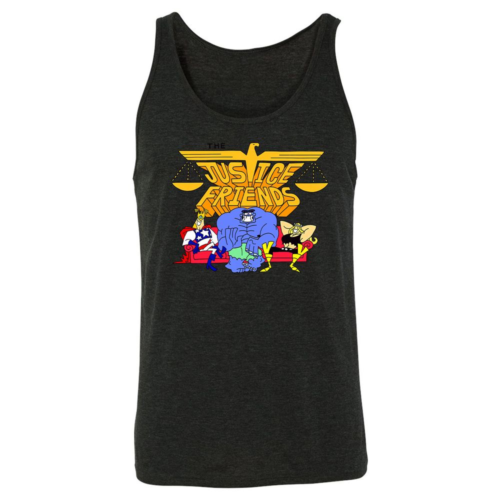 Unisex Jersey Tank - 2T7CLWL4 - Charcoal Black Triblend - 5