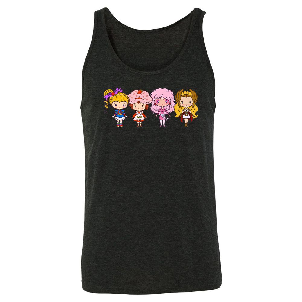 Unisex Jersey Tank - EB867C8M - Charcoal Black Triblend - 5