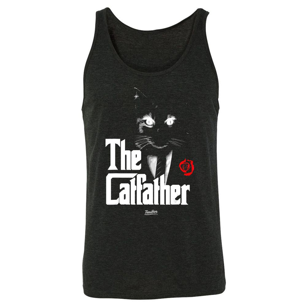 Unisex Jersey Tank - 5TJ5CXHR - Charcoal Black Triblend - 5