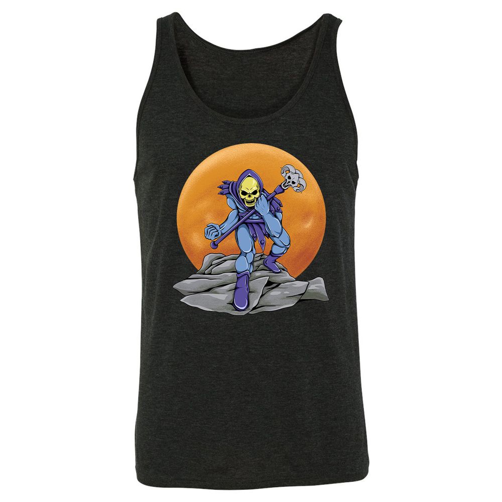 Unisex Jersey Tank - 2CZLJ5ZY - Charcoal Black Triblend - 5