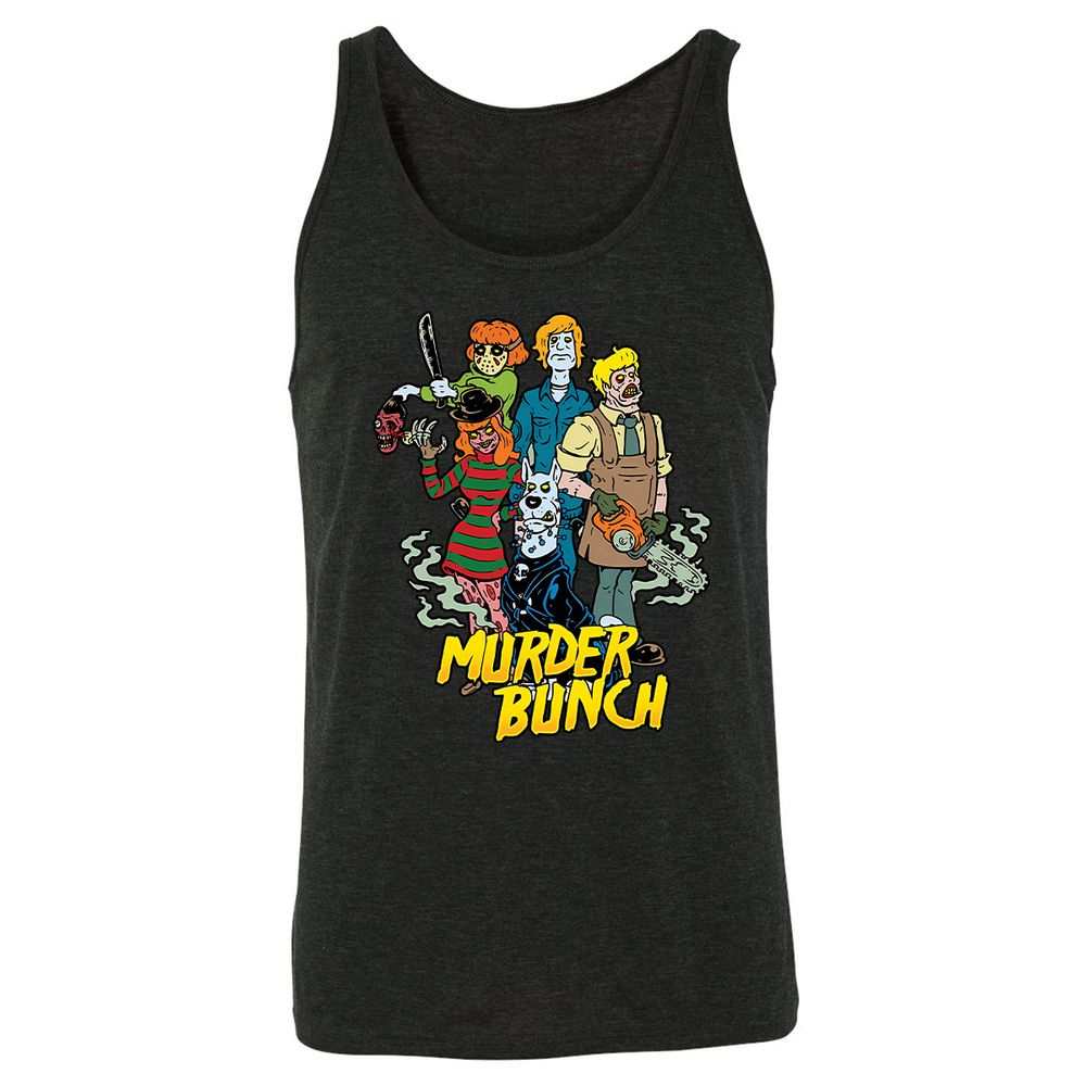 Unisex Jersey Tank - 19BHUV12 - Charcoal Black Triblend - 5