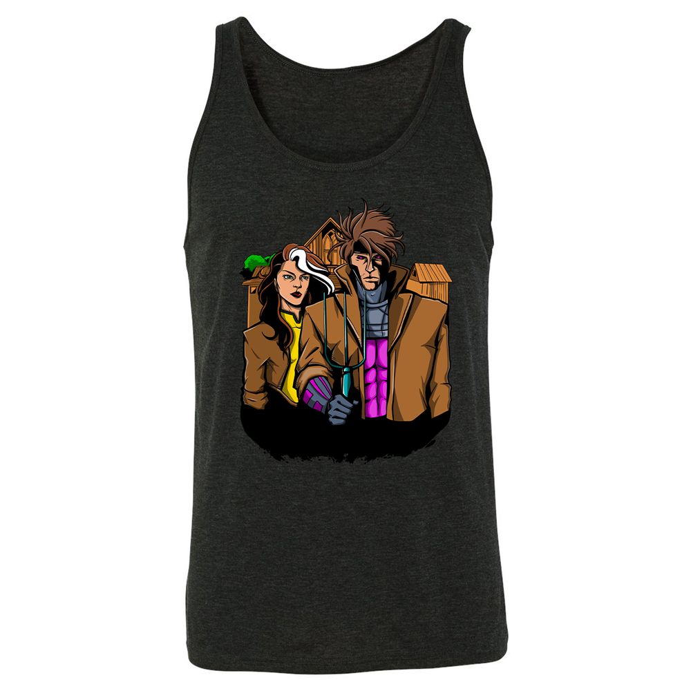 Unisex Jersey Tank - WTAWVRCB - Charcoal Black Triblend - 5