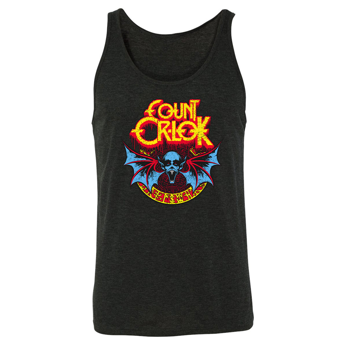 Unisex Jersey Tank - XA9VS7HN - Charcoal Black Triblend - 5