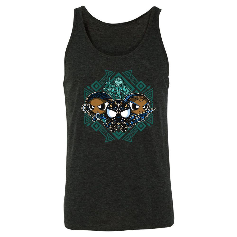 Unisex Jersey Tank - BS4HLHVU - Charcoal Black Triblend - 5
