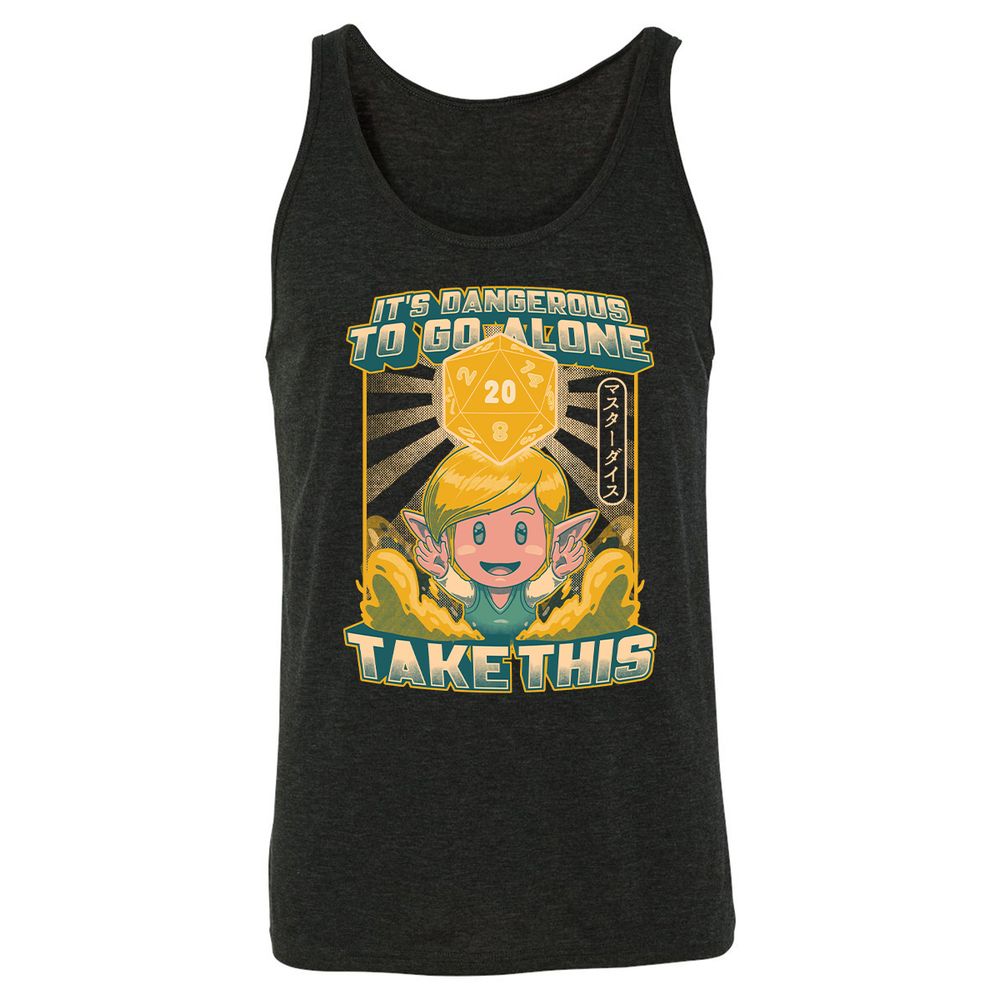 Unisex Jersey Tank - 63ZS4TQD - Charcoal Black Triblend - 5