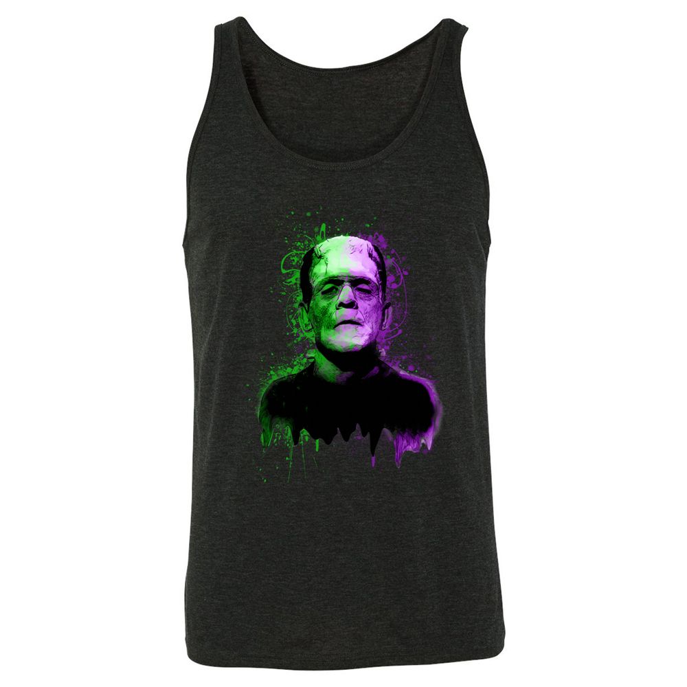 Unisex Jersey Tank - 511Z95F9 - Charcoal Black Triblend - 5
