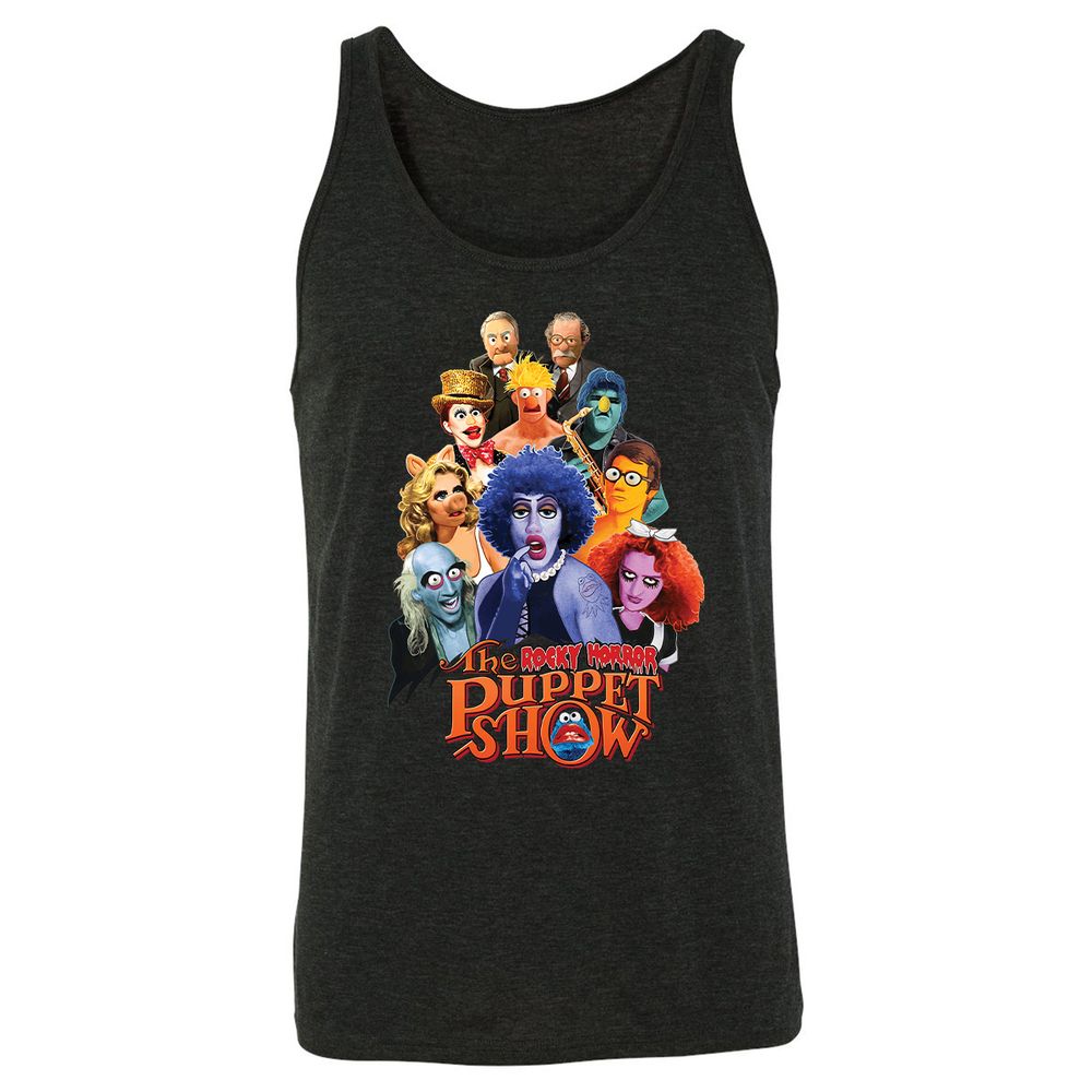 Unisex Jersey Tank - 8TFLKC3N - Charcoal Black Triblend - 5