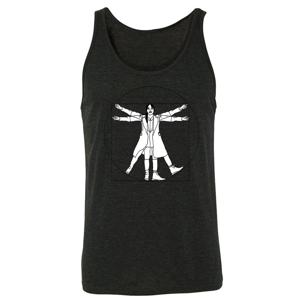 Vitruvian Philomena Cunk - Cunk on Earth - Charcoal Black Triblend - 5
