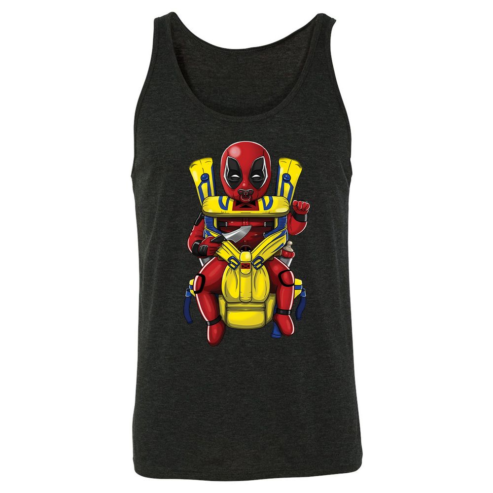 Unisex Jersey Tank - XRP16YHN - Charcoal Black Triblend - 5