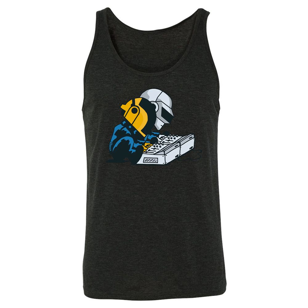 Unisex Jersey Tank - WKNRRX24 - Charcoal Black Triblend - 5
