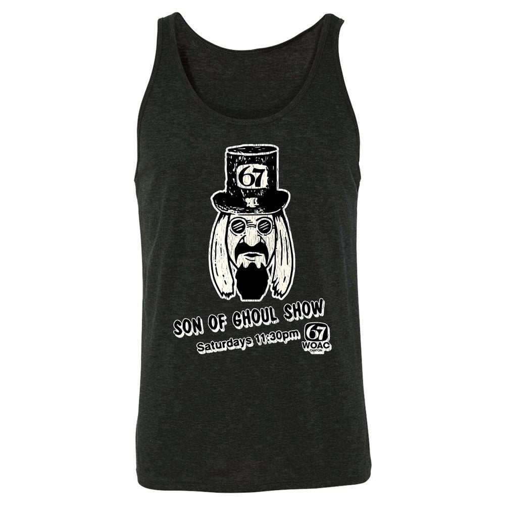 Unisex Jersey Tank - K64ET6AZ - Charcoal Black Triblend - 5