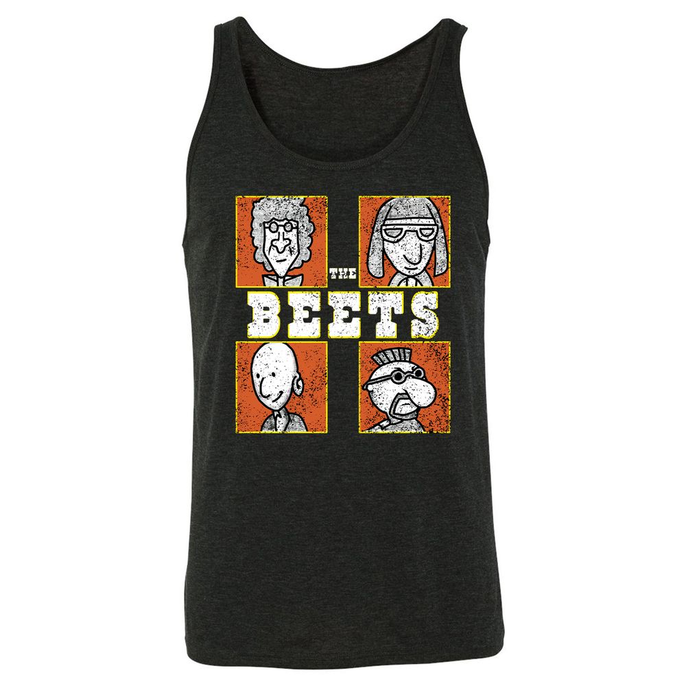 Unisex Jersey Tank - 12HRDD74 - Charcoal Black Triblend - 5