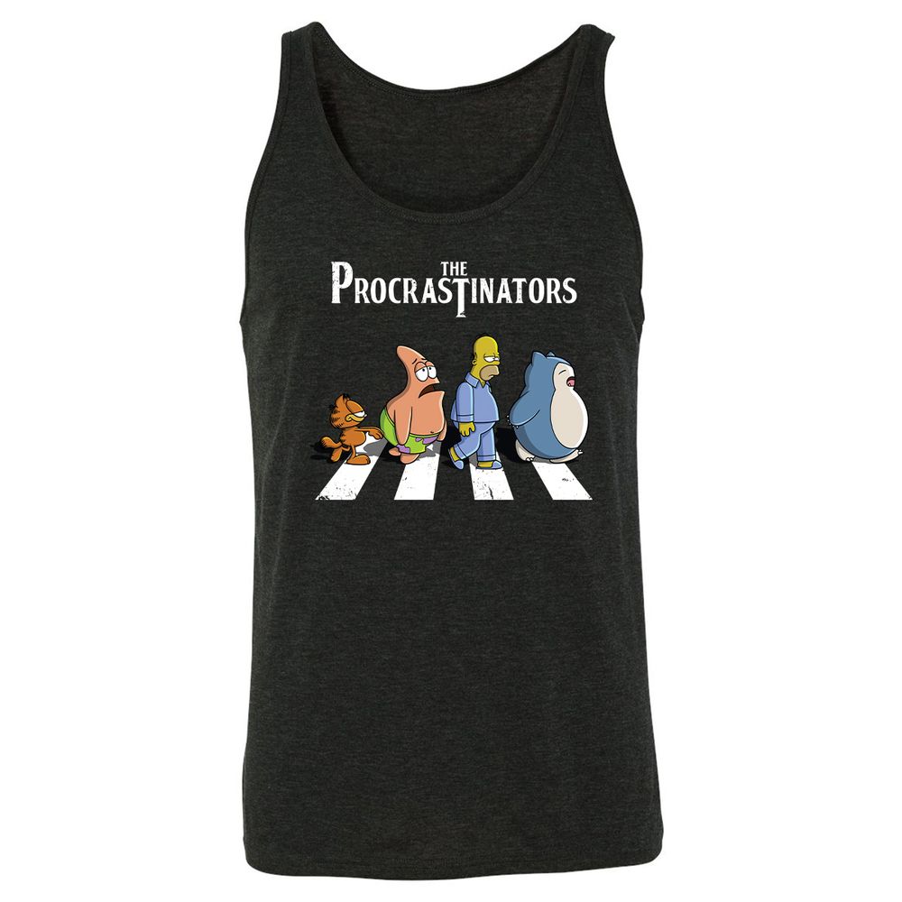 Unisex Jersey Tank - LGNVCYY8 - Charcoal Black Triblend - 5