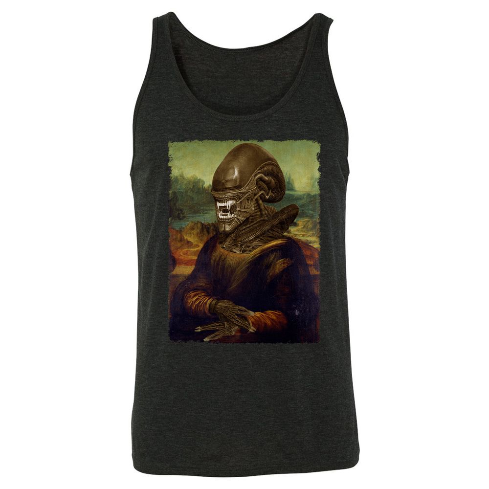 Unisex Jersey Tank - EEFNR9LU - Charcoal Black Triblend - 5
