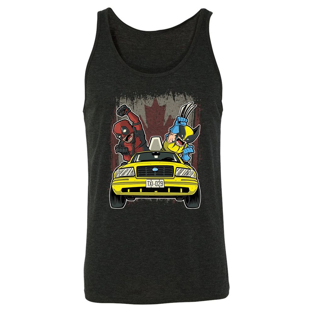 Unisex Jersey Tank - V5EEZ41D - Charcoal Black Triblend - 5