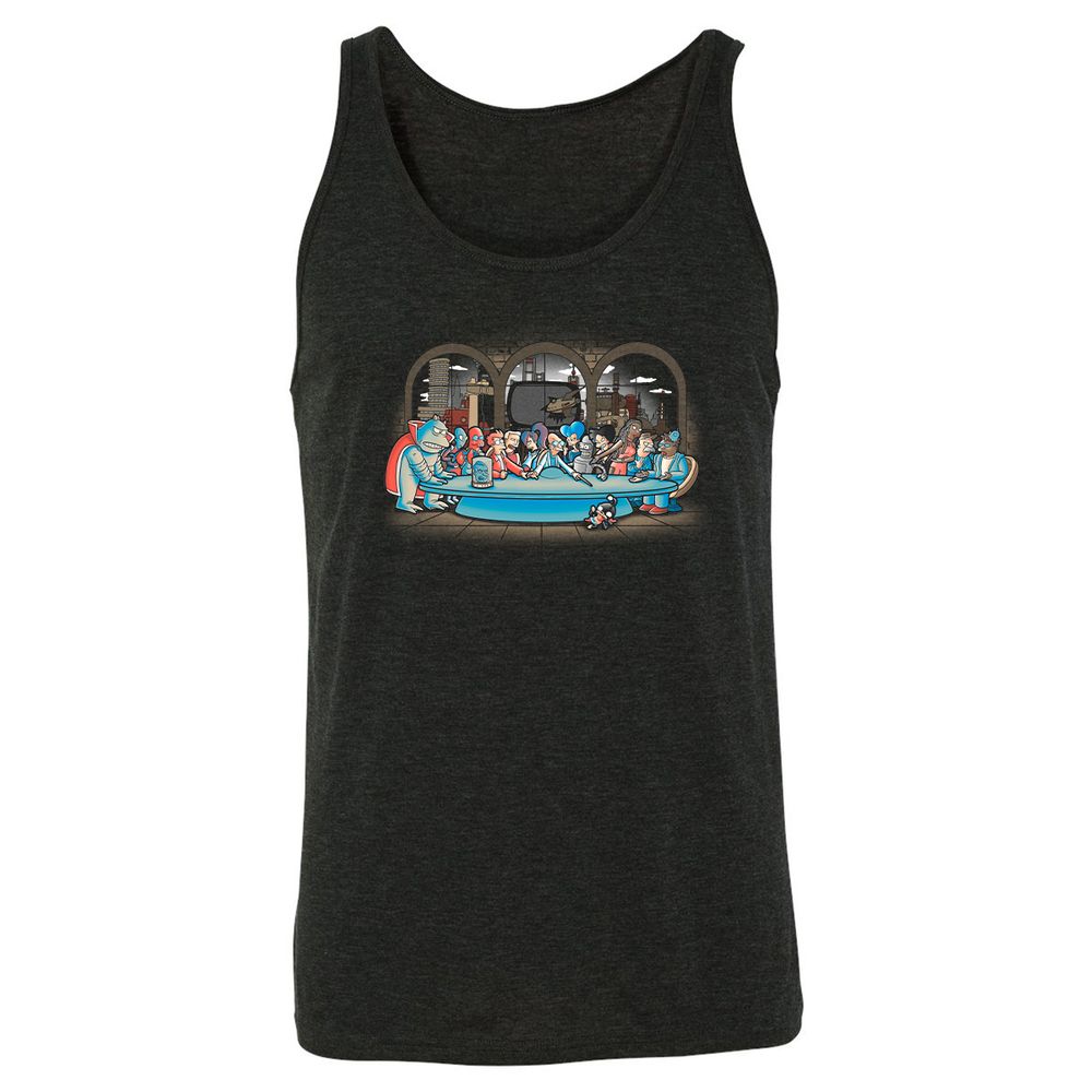 Unisex Jersey Tank - P3G69N6A - Charcoal Black Triblend - 5