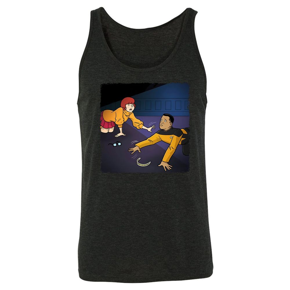 Unisex Jersey Tank - M3MS7GTT - Charcoal Black Triblend - 5