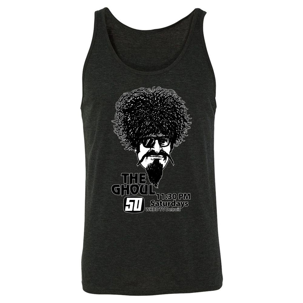 Unisex Jersey Tank - DG941PEK - Charcoal Black Triblend - 5