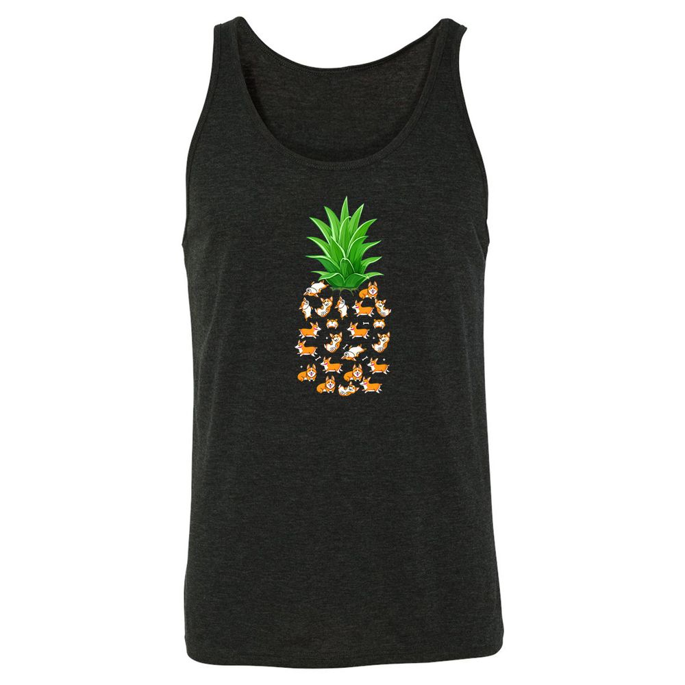 Unisex Jersey Tank - B7TMXALC - Charcoal Black Triblend - 5