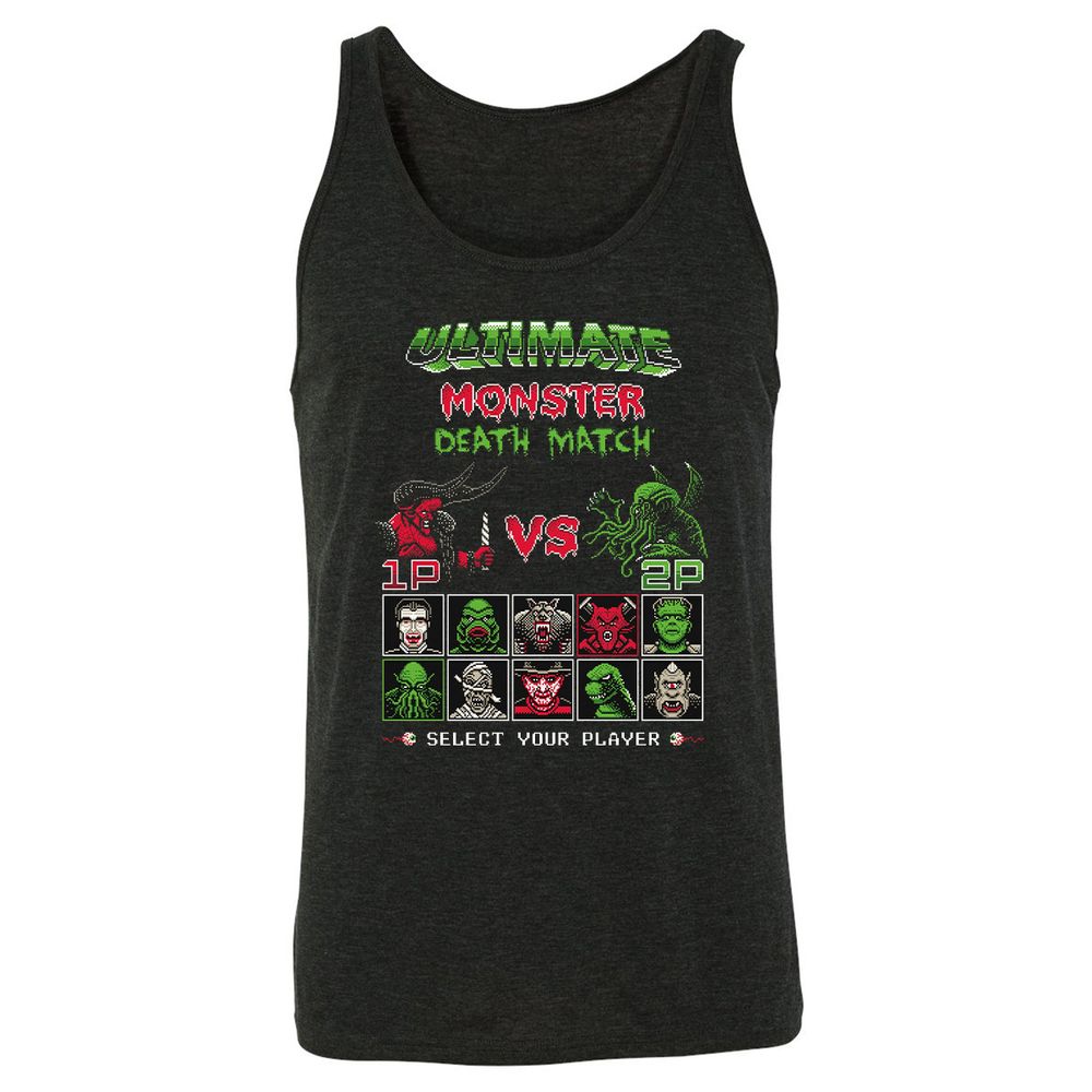 Unisex Jersey Tank - F8VZD7BF - Charcoal Black Triblend - 5