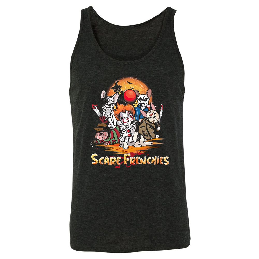 Unisex Jersey Tank - T6A9MJAX - Charcoal Black Triblend - 5