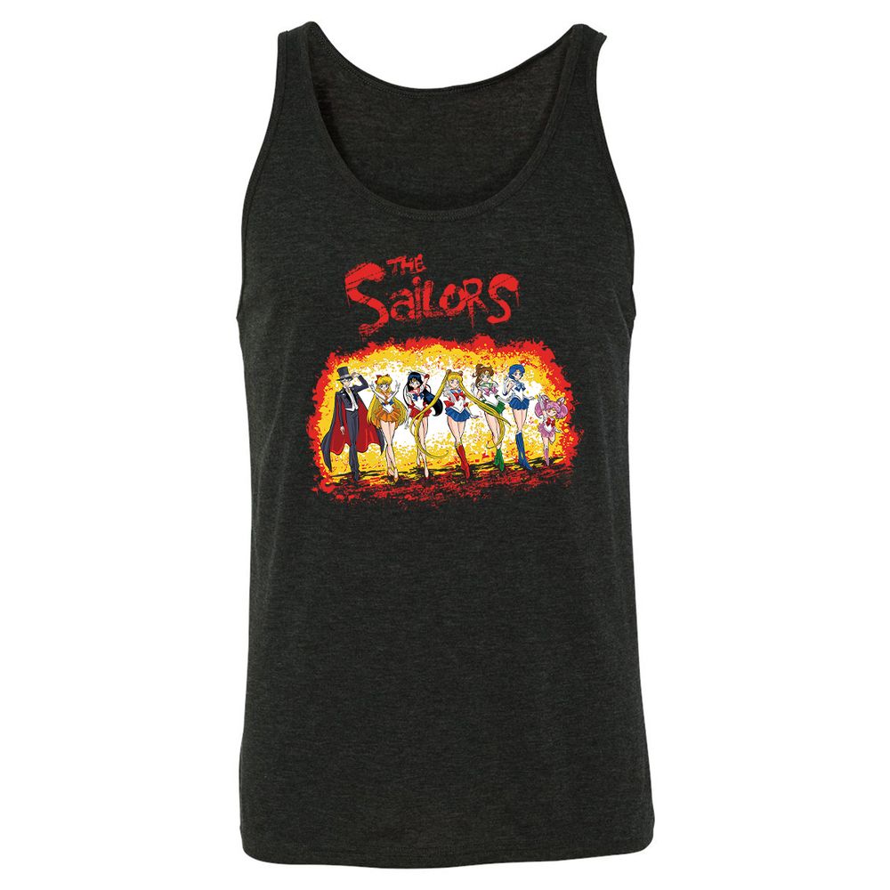 Unisex Jersey Tank - SX6PS4JV - Charcoal Black Triblend - 5
