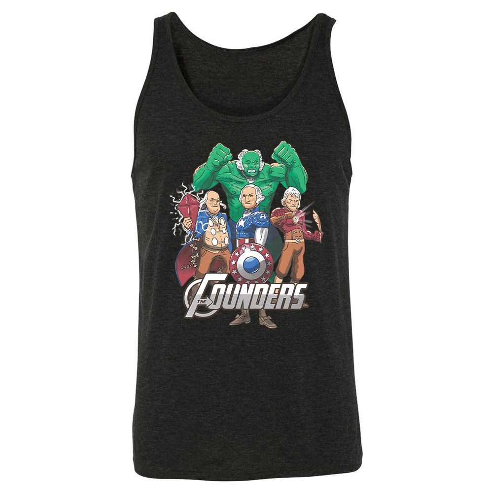 Unisex Jersey Tank - UZ7X5ABK - Charcoal Black Triblend - 5