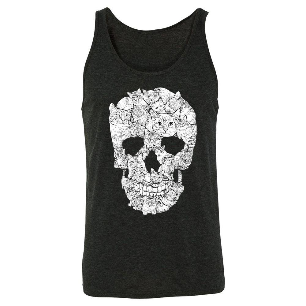Unisex Jersey Tank - A3CCQJC9 - Charcoal Black Triblend - 5