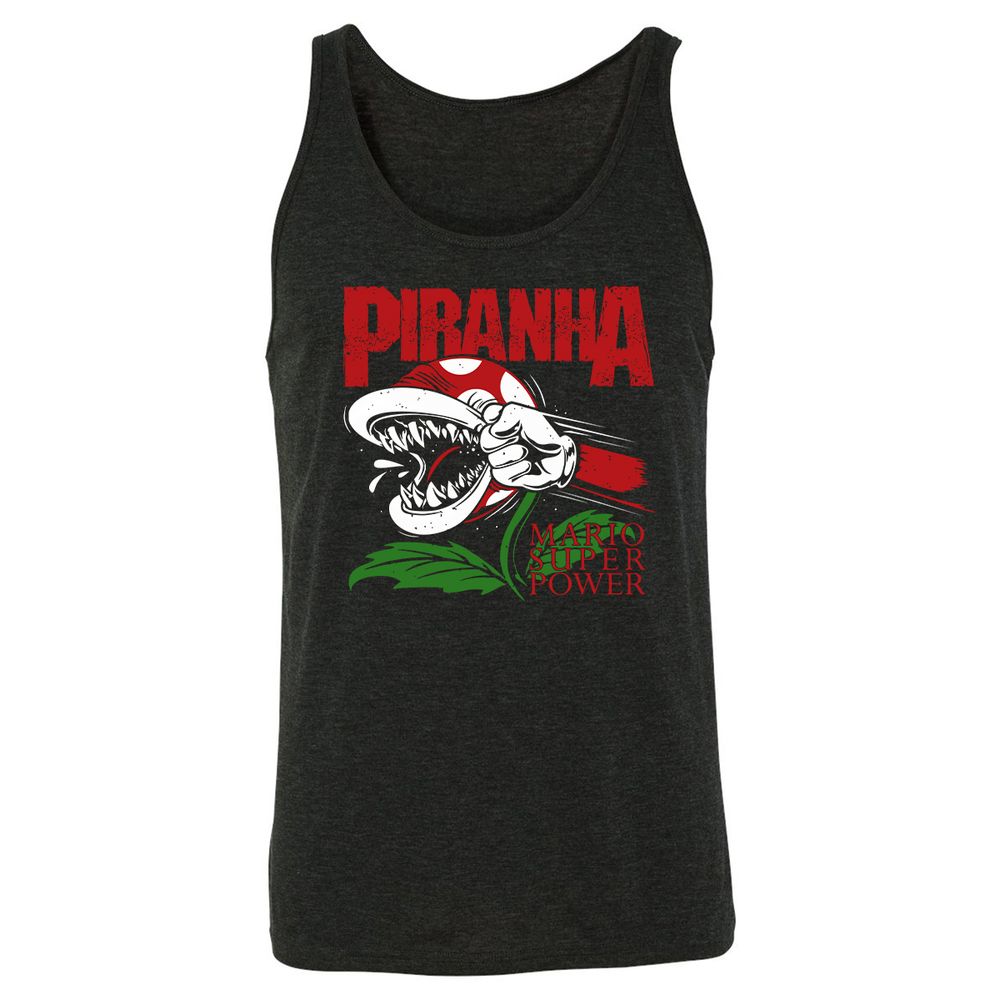 Unisex Jersey Tank - 9MY6WAVS - Charcoal Black Triblend - 5