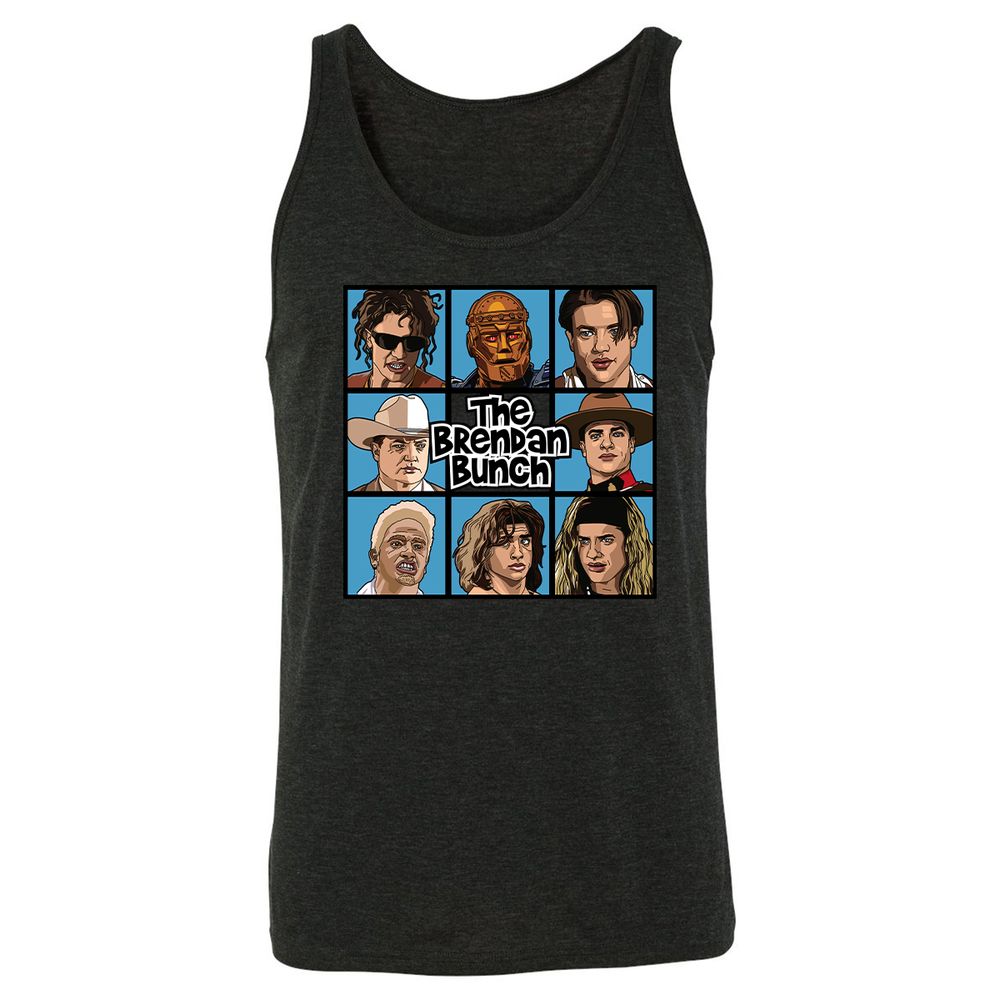 Unisex Jersey Tank - FTMNMP7Z - Charcoal Black Triblend - 5