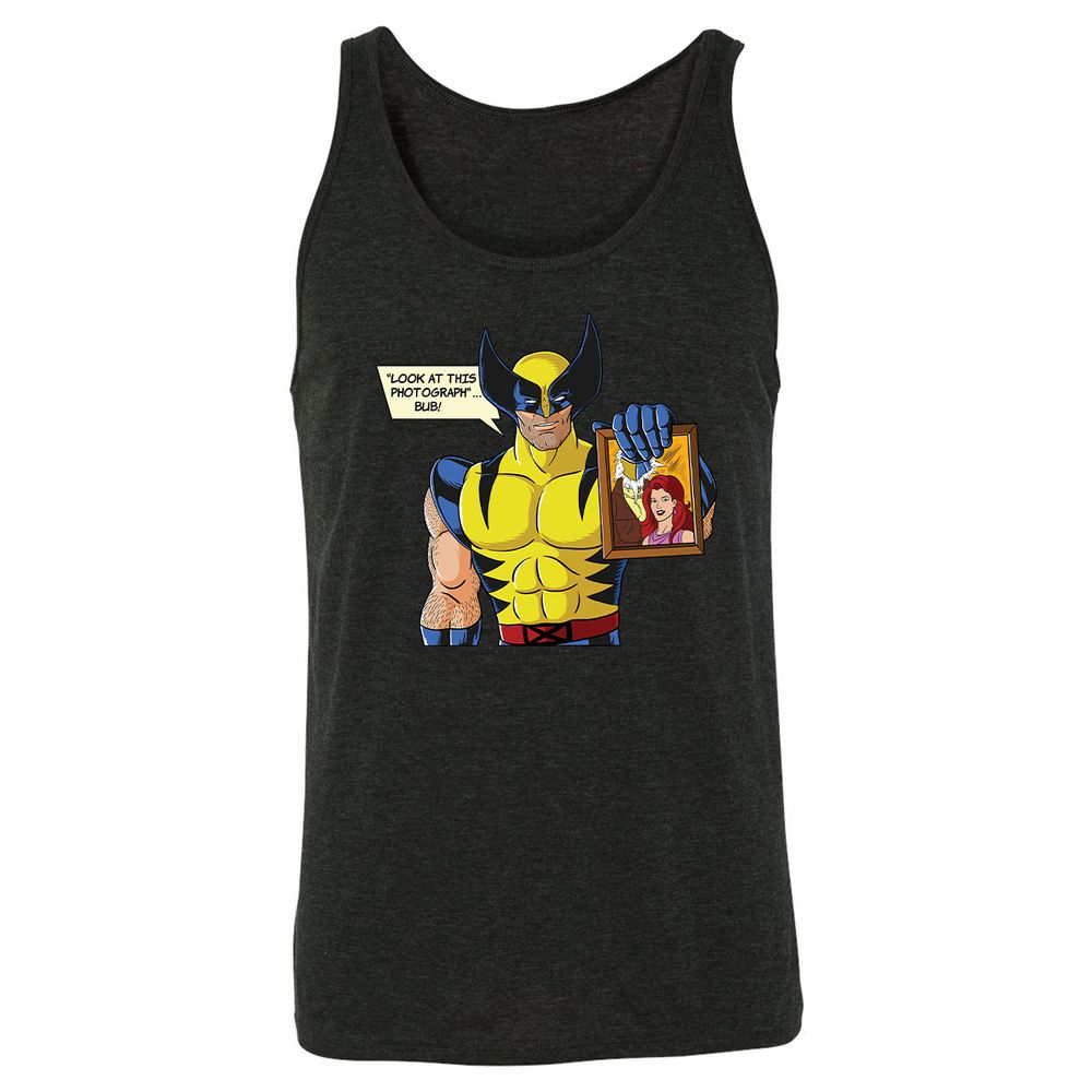 Unisex Jersey Tank - WB17ADD1 - Charcoal Black Triblend - 5