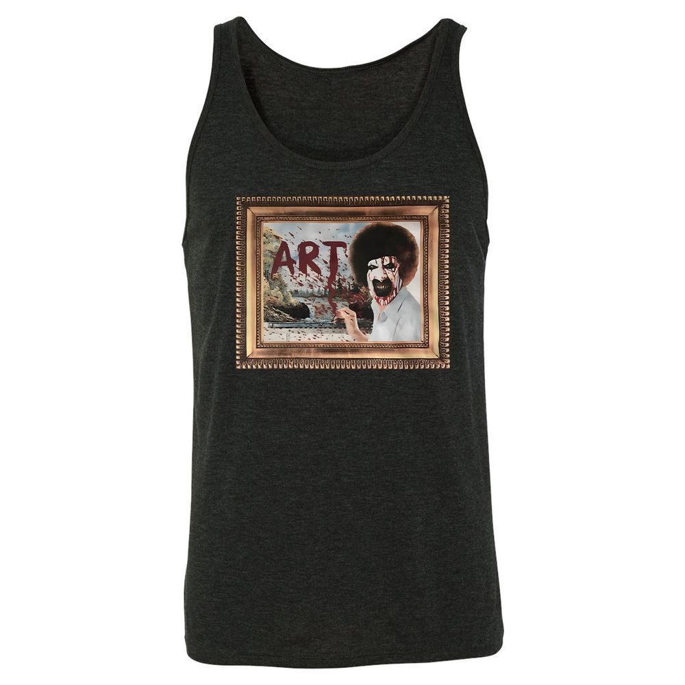 Unisex Jersey Tank - RCWMWKGP - Charcoal Black Triblend - 5