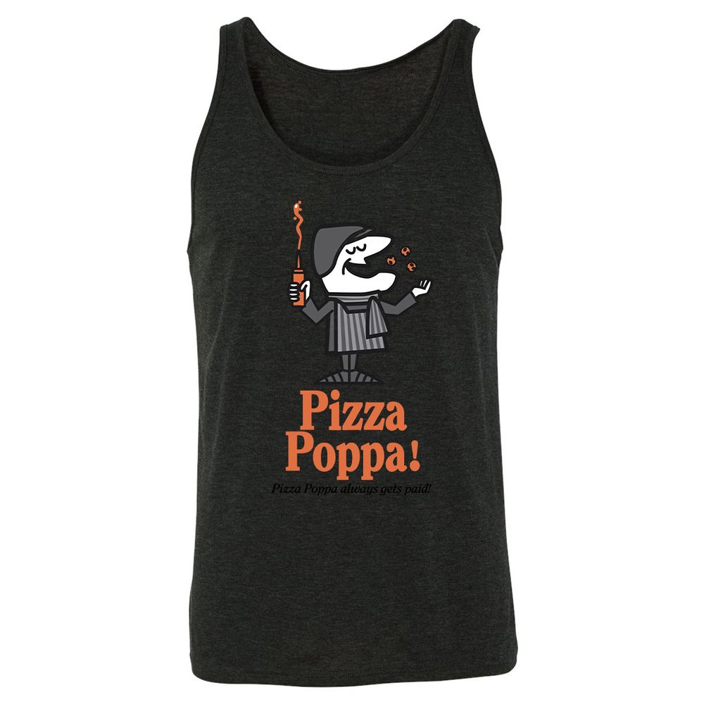 Unisex Jersey Tank - 27DTMKNL - Charcoal Black Triblend - 5