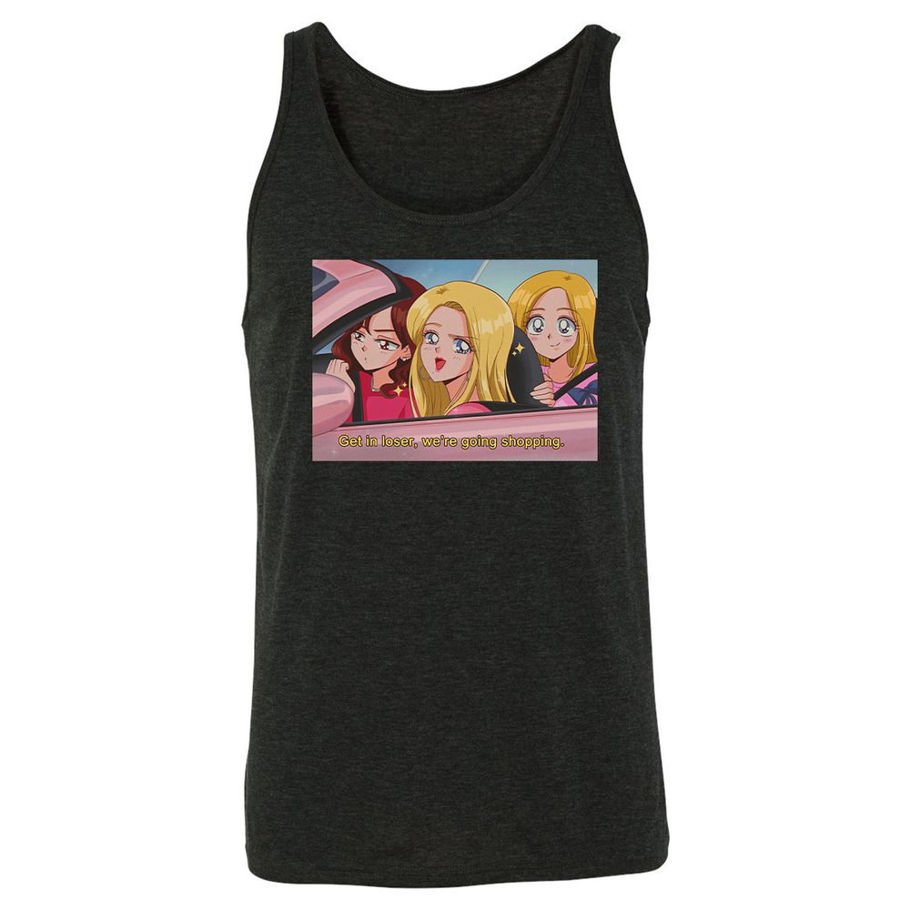 Unisex Jersey Tank - K6MDAS1F - Charcoal Black Triblend - 5